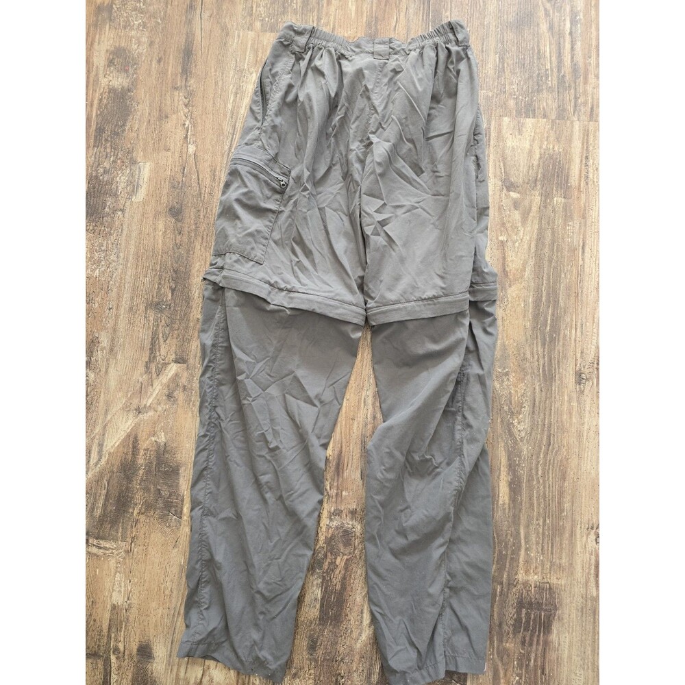 ExOfficio Convertible Hiking Pants Womens Size 6 Gray Outdoor Pockets Camp